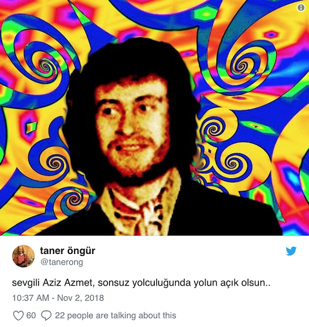 Aziz Azmet'in ardından sosyal medyada veda mesajları paylaşılıyor...