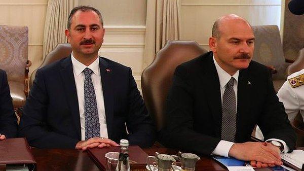"İçişleri Bakanı Süleyman Soylu ve Adalet Bakanı Abdulhamit Gül'e yönelik yaptırım kararını kaldırmasına paralel olarak..."