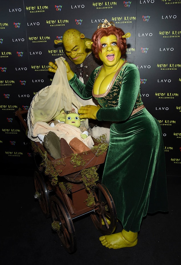 The super model always takes her costumes to the next level and this year was no exception!