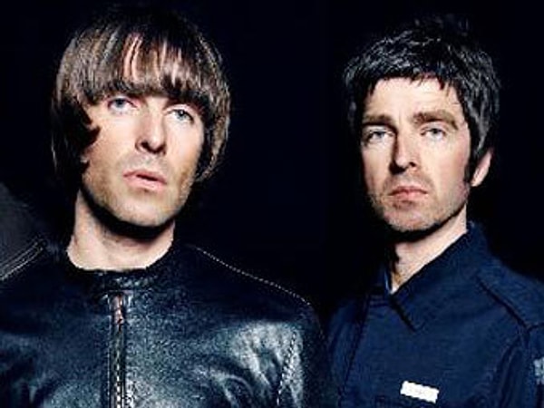 10. Братья Галлахер, группа "Oasis"