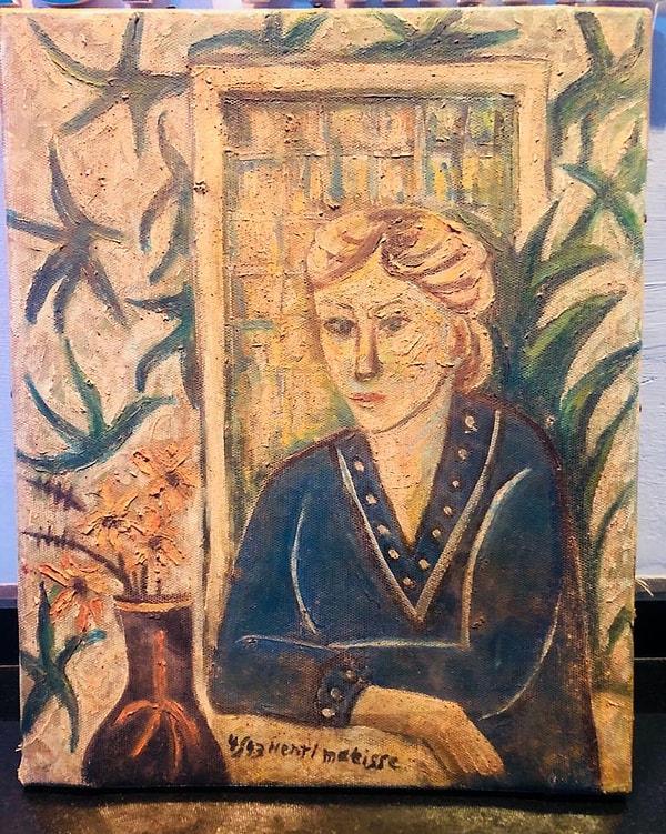 Гражданке Ирана очень повезло: в свое время дедушка в качестве наследства оставил ей картину Анри Матисса.