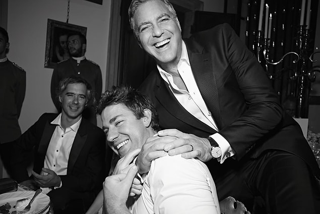 6. John Krasinski & George Clooney