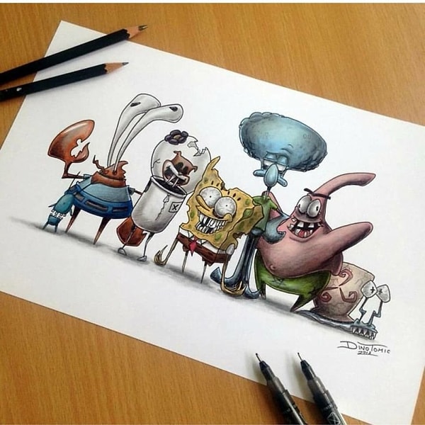 8. Губка Боб Квадратные Штаны