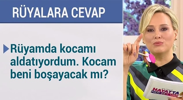 21. Sadece rüyada ise pek olası değil lakin, gerçek hayatında da böyle bir şey varsa...