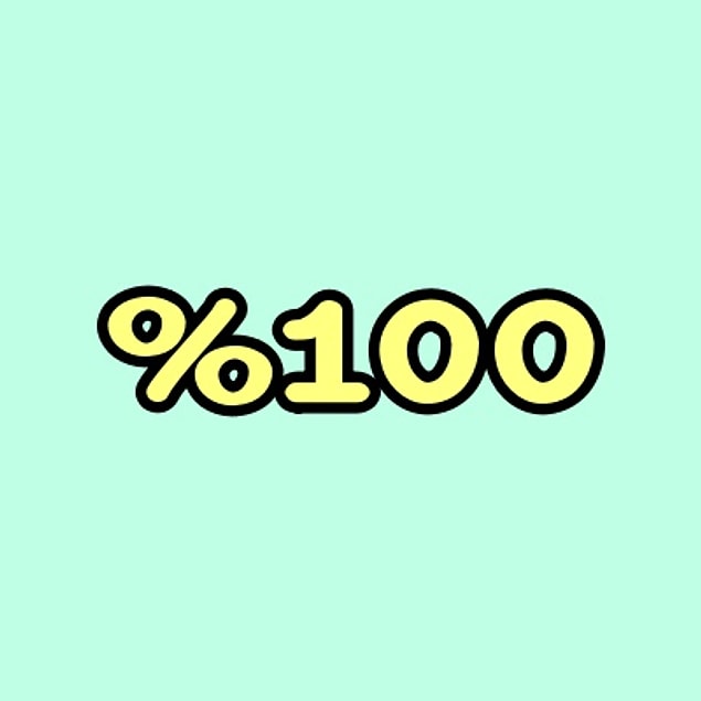 %100 Eşit Ağırlıkçısın!