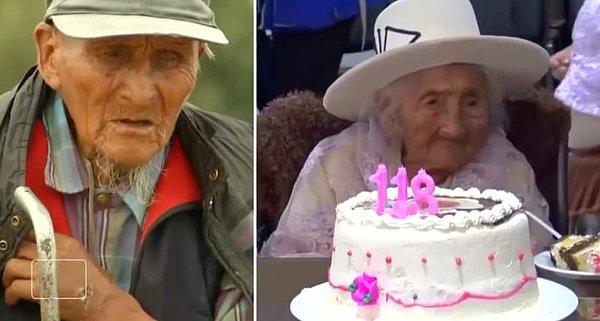 Bolivyalı çift Julia ve Zenon, söylenilenlere göre 118 yaşındalar!