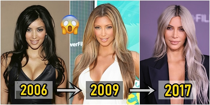 Kim Kardashian'ın Dünyanın En Büyük Stil İkonu Hâline Gelene Kadar Geçirdiği Güzellik Evrimini Gözler Önüne Seriyoruz!