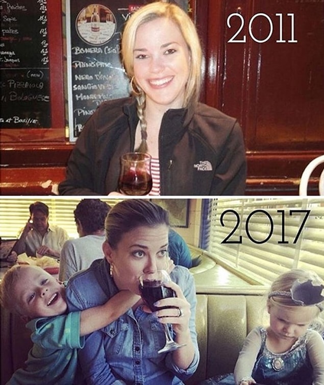 15. Parenthood can change you.