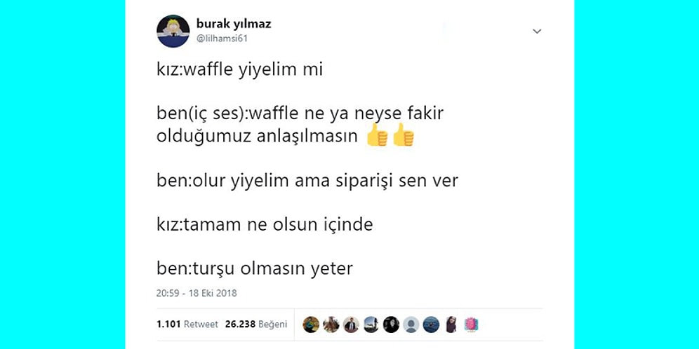 Oluşturdukları "Kadın-Erkek" Diyaloglarıyla Damarlarımızdaki Arabeski Ortaya Çıkarmış Kişilerden 15 Güldüren Paylaşım