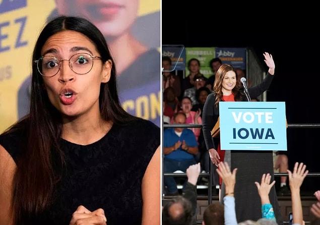 3. The youngest women ever elected to Congress: Alexandria Ocasio-Cortez and Abby Finkenauer