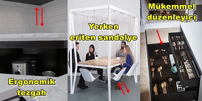 Görünce Gözlerinizden Kalpler Fışkırtacak Dünyanın En Kullanışlı 15 Mutfak Tasarımı