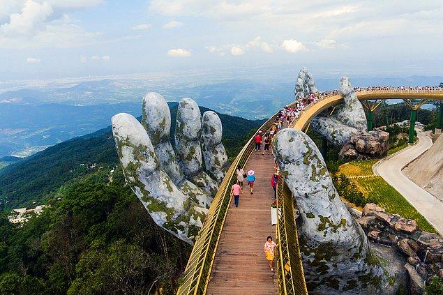 1- Golden Bridge ( Vietnam )