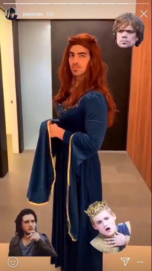 4. Halloween'de Sansa Stark kılığına giren Sophie Turner'ın sevgilisi.
