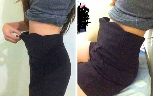 5. Когда худела для того, чтобы влезть в любимую юбку, но перестаралась