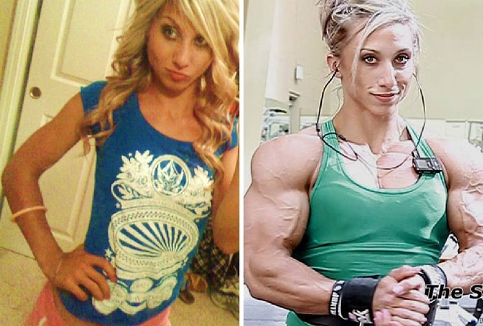 Спорт - это не всегда про здоровье: женщины и их стероидные трансформации