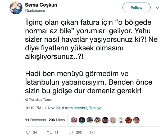 Sonra da bu gidişe dur demek gerektiğini söylüyor.