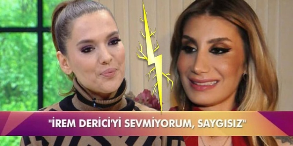 Yetişin Dostlar Kavga Var! Demet Akalın ile İrem Derici Canlı Yayında Birbirine Girdi!