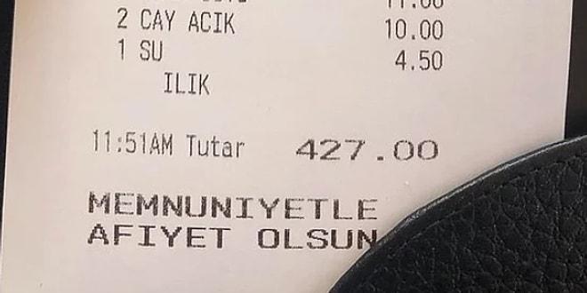 İstanbul'da Bir Mekana Ödenen 427 Liralık Kahvaltı Hesabı Sosyal Medyayı İkiye Böldü!