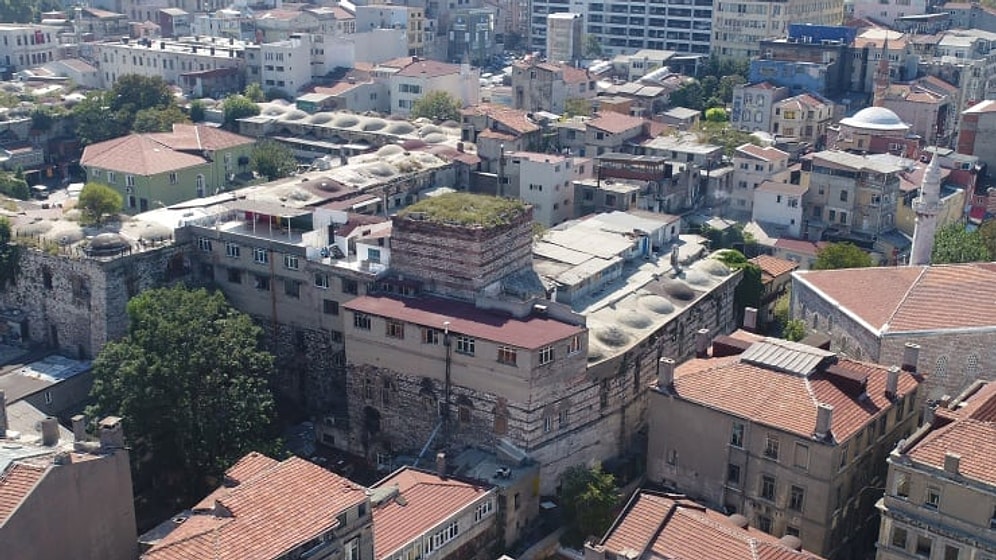 Bizans’tan Kalma Tarihi Eirene Kulesi'ndeki Tahribatı Görüntüleyen Drone'a Ateş Açtılar!