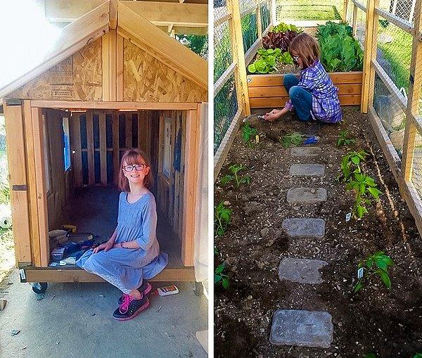 9. 9 yaşındaki Hailey Ford, evsiz insanlar için barınaklar yapıyor. Yeni projesi ise ihtiyacı olan insanların almaları için sebzeler yetiştirmek.