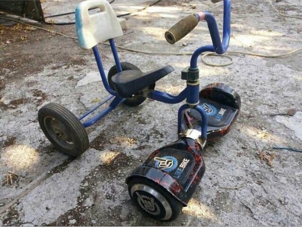 18. Детский велосипед сына настоящего инженера