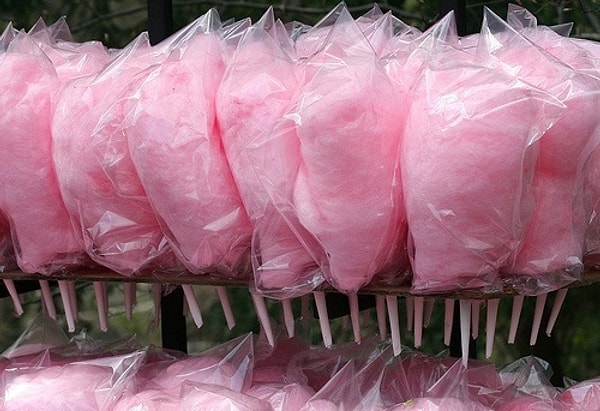 14. Сахарная вата с необычным вкусом