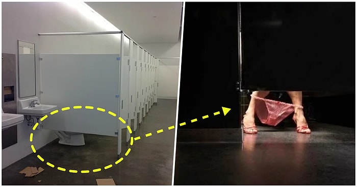 Umumi Tuvalet Kabinlerinin Neden Boşluklu Olduğunu Biliyor muydunuz?