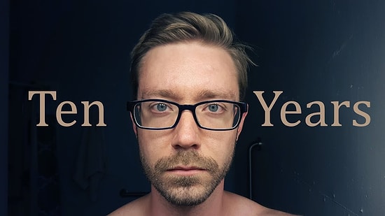 10 Yıl Boyunca Her Gün Kendi Fotoğrafını Çeken Gencin İnanılmaz Değişimi