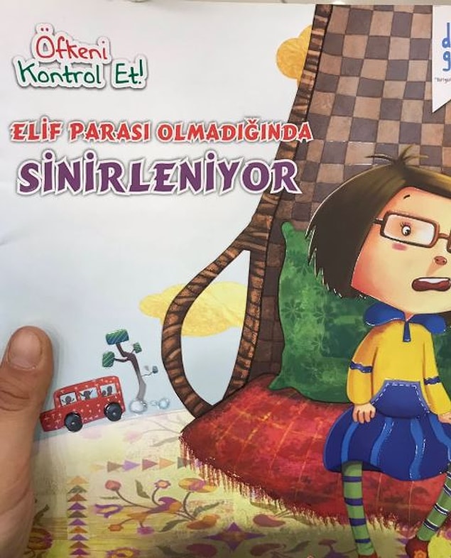 11. Elif ay sonları sinirleniyor...