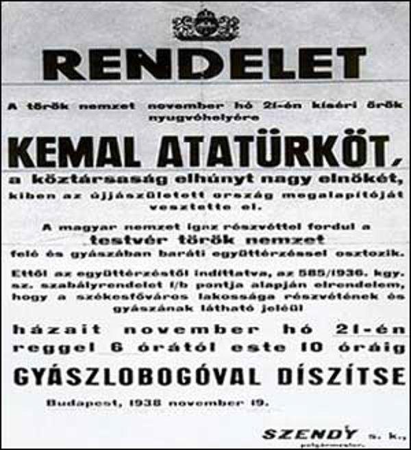 10. Macar basınından "Rendelet"