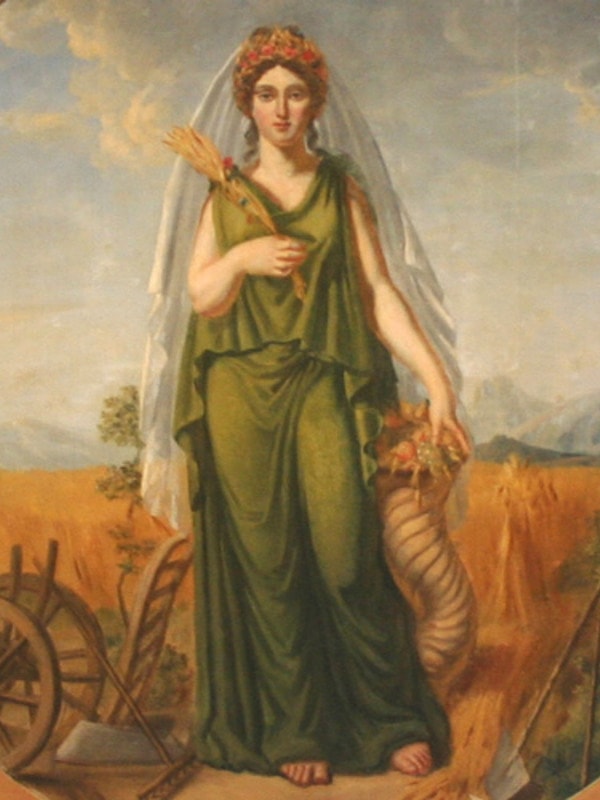 3. Как зовут древнегреческую богиню плодородия?