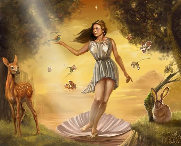 10. Богиня красоты, любви, желания и удовольствия?