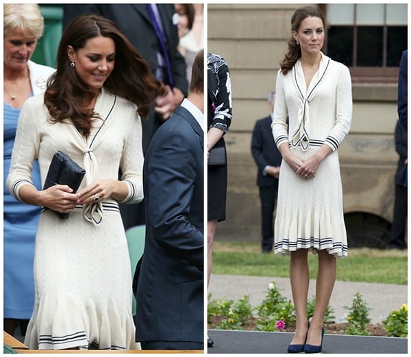 На своем примере Кейт доказала, что в одном наряде можно побывать на разных мероприятиях, стоит лишь сменить прическу и немного поиграть с деталями