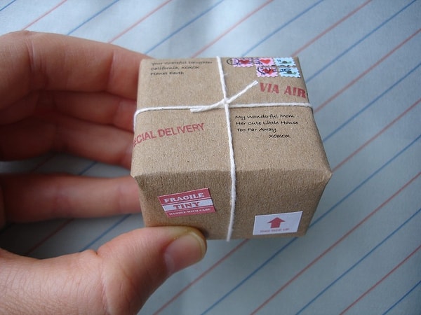 Так выглядит посылка