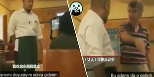 Çin'de Garsonun Restorandan Kovmaya Çalıştığı Kötü Görünümlü Kişiyi Masasına Davet Eden Türk