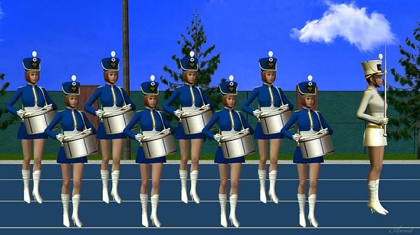 5. Кто спел мегапопулярную песню "Танец на барабане"?