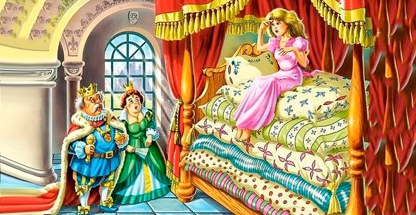 2. А кто придумал сюжет "Принцессы на горошине"?