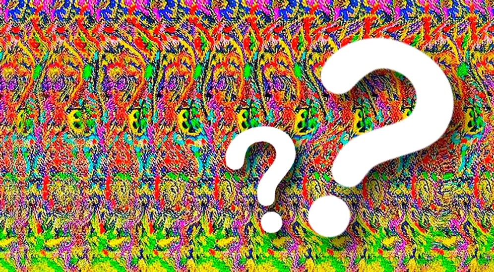 Тест со стереокартинками на глубинное зрение, пройти который удается далеко не каждому