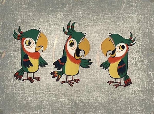 Причем изначально Кеша выглядел вот так: