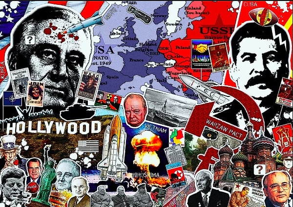 4. Какой город во время Холодной войны был разделен на 2 части?