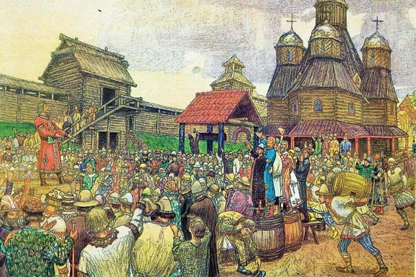 9. Титул главы Русской православной церкви в Древнерусском государстве: