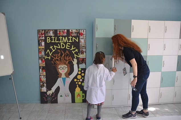 5. Geleceğe Gülümse'nin fen hali: Fen Labaratuvarı