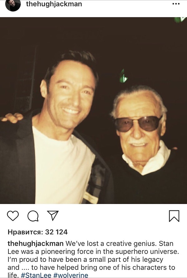 Хью Джекман (Росомаха/Логан):