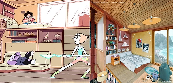 4. Детская из "Вселенная Стивена"