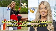 Parasıyla Değil mi? Kendisiyle Sevgili Olacak Adama Yıllık 60,000 Euro Verecek Olan Milyoner Kadın!