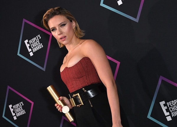 3. В номинации «Любимая актриса» победила Скарлетт Йоханссон за роль в фильме «Мстители: Война бесконечности»