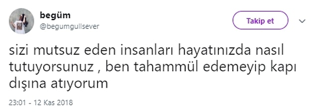 En çok saygı gösterdiğimiz insanlardan büyük saygısızlıklar gördük.