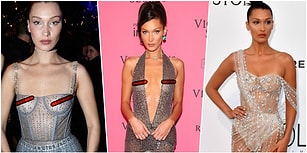 Çıplaklık Konusunda Neredeyse Kardashianlar'ı Geride Bırakan Bella Hadid'in Birbirinden İddialı Kıyafetleri