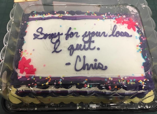 19. И, наконец, этот коллега, который сыт по горло и сматывает удочки с шиком!