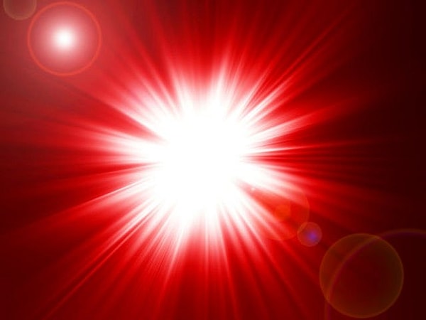 Пылающий красный